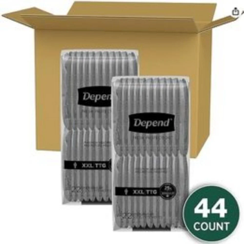 Depend Fresh Protection‎ Adult Incontinence Underwear for Men, Maximum XX…